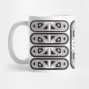 colour in geometrics Mug